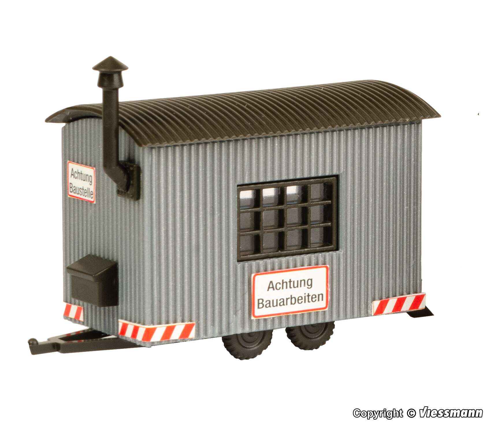 Construction trailer, 2 pieces