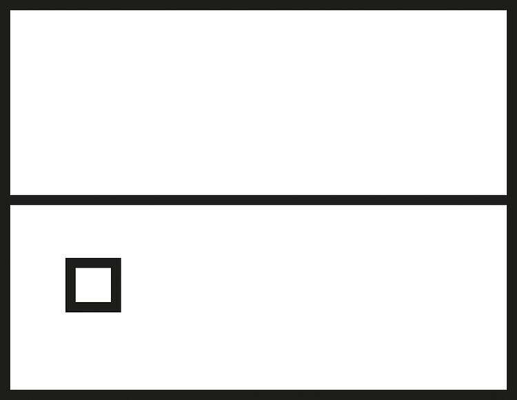 Gated railway crossing