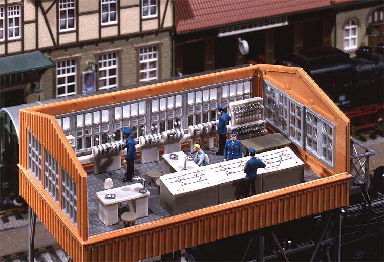 Signal tower interior equipment