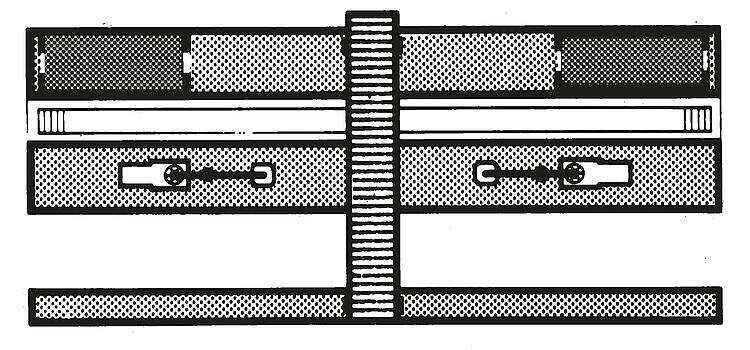 Cinder removing facility with gantry crane