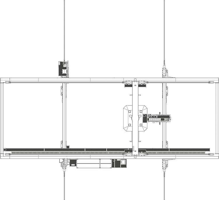 Container bridge-crane
