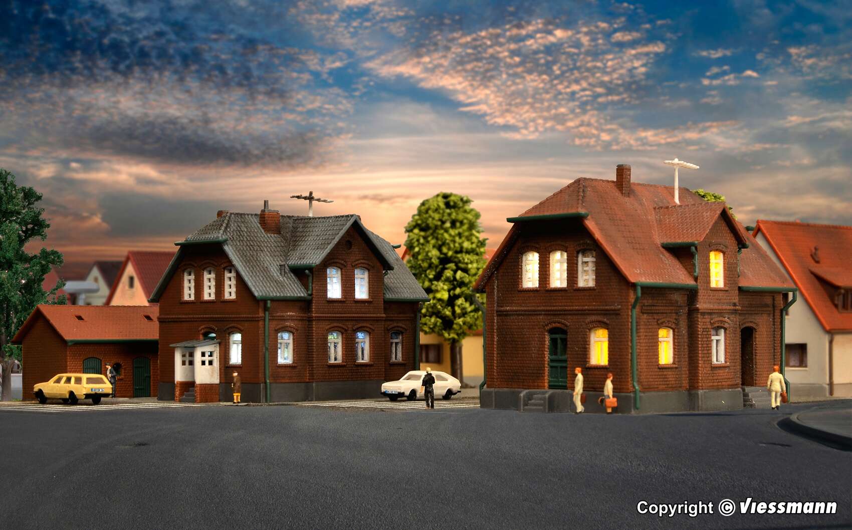 Company dwelling, 2 pieces with one annexe