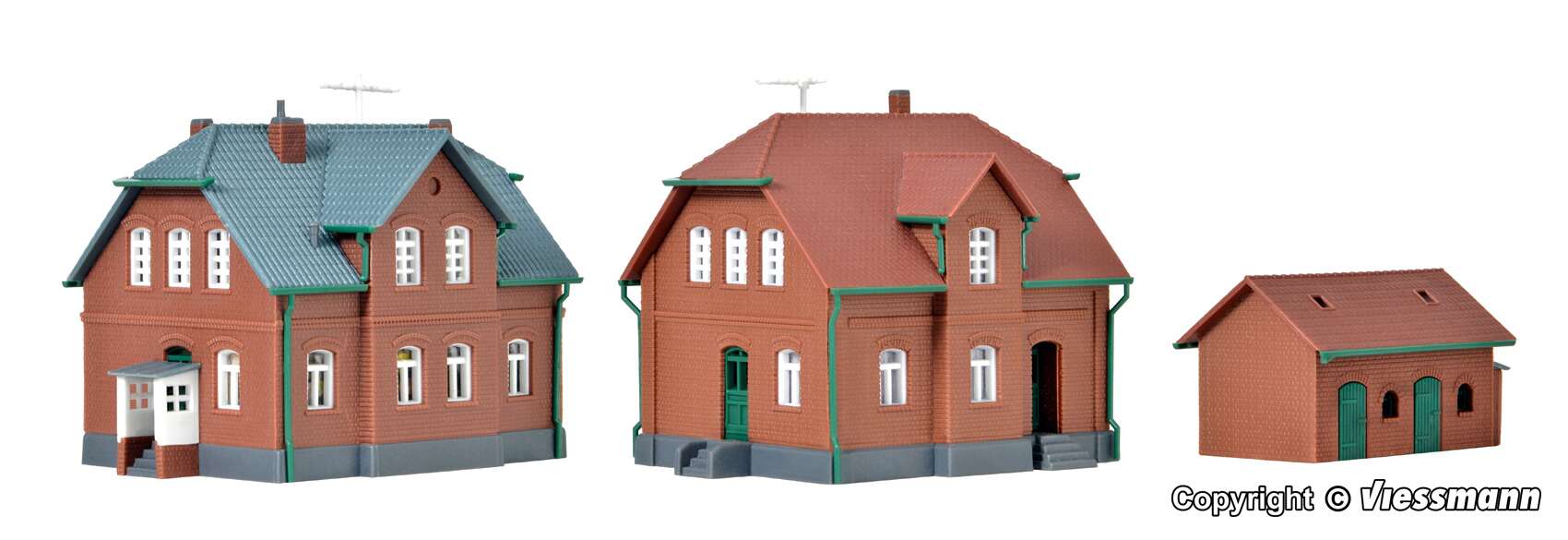 Company dwelling, 2 pieces with one annexe