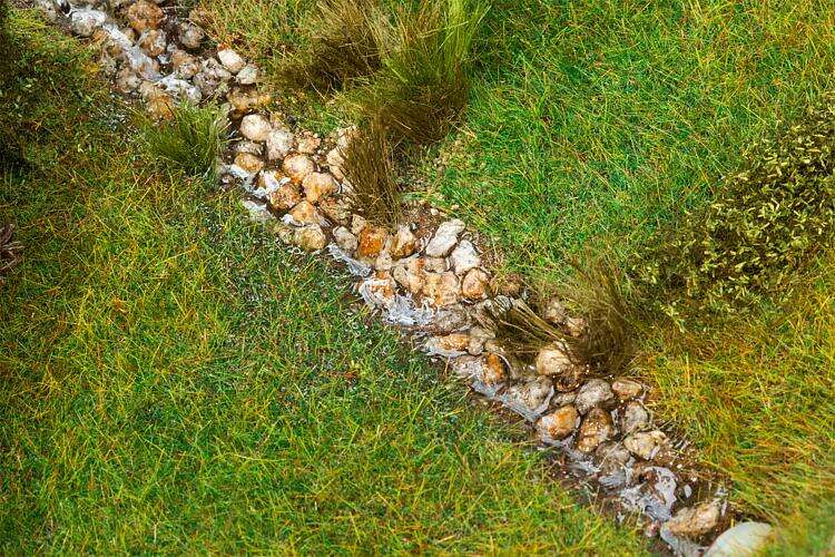 Scatter material River stones, beige, 650 g