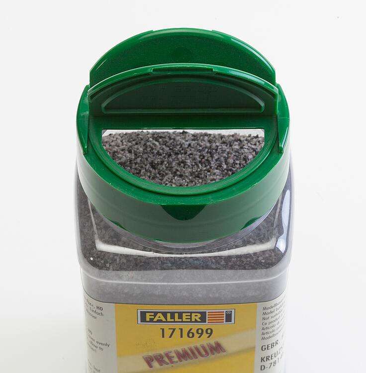 PREMIUM spread Gravel-Fix, Natural material, medium grey, 600 g, HO/N