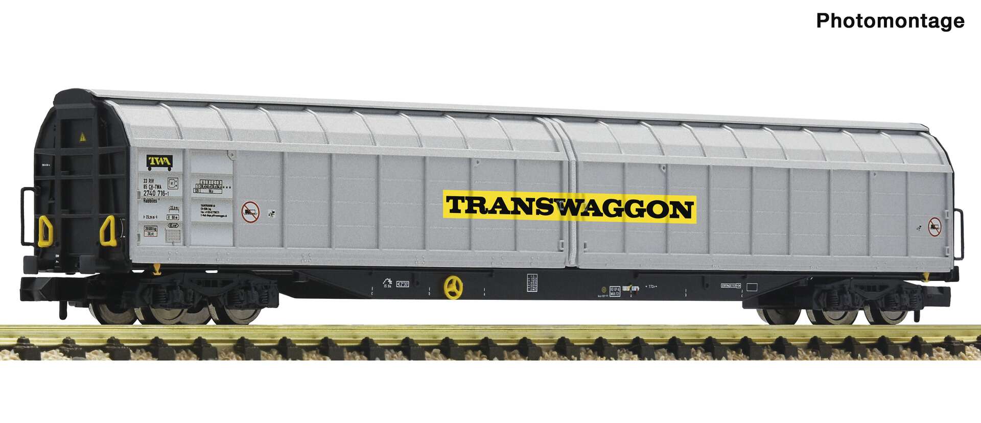 High capacity sliding wall wagon, Transwaggon