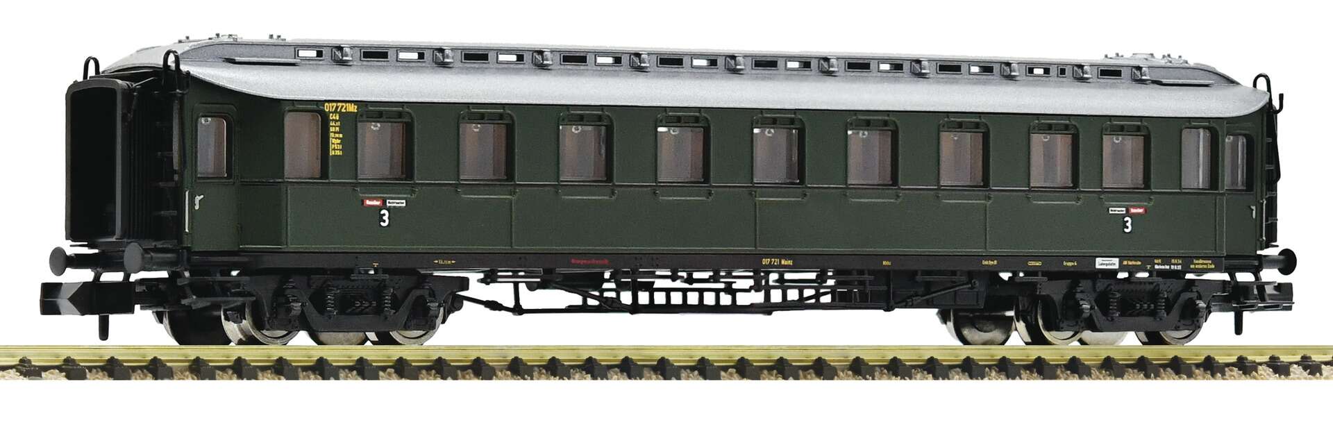 3rd class express train coach, DB