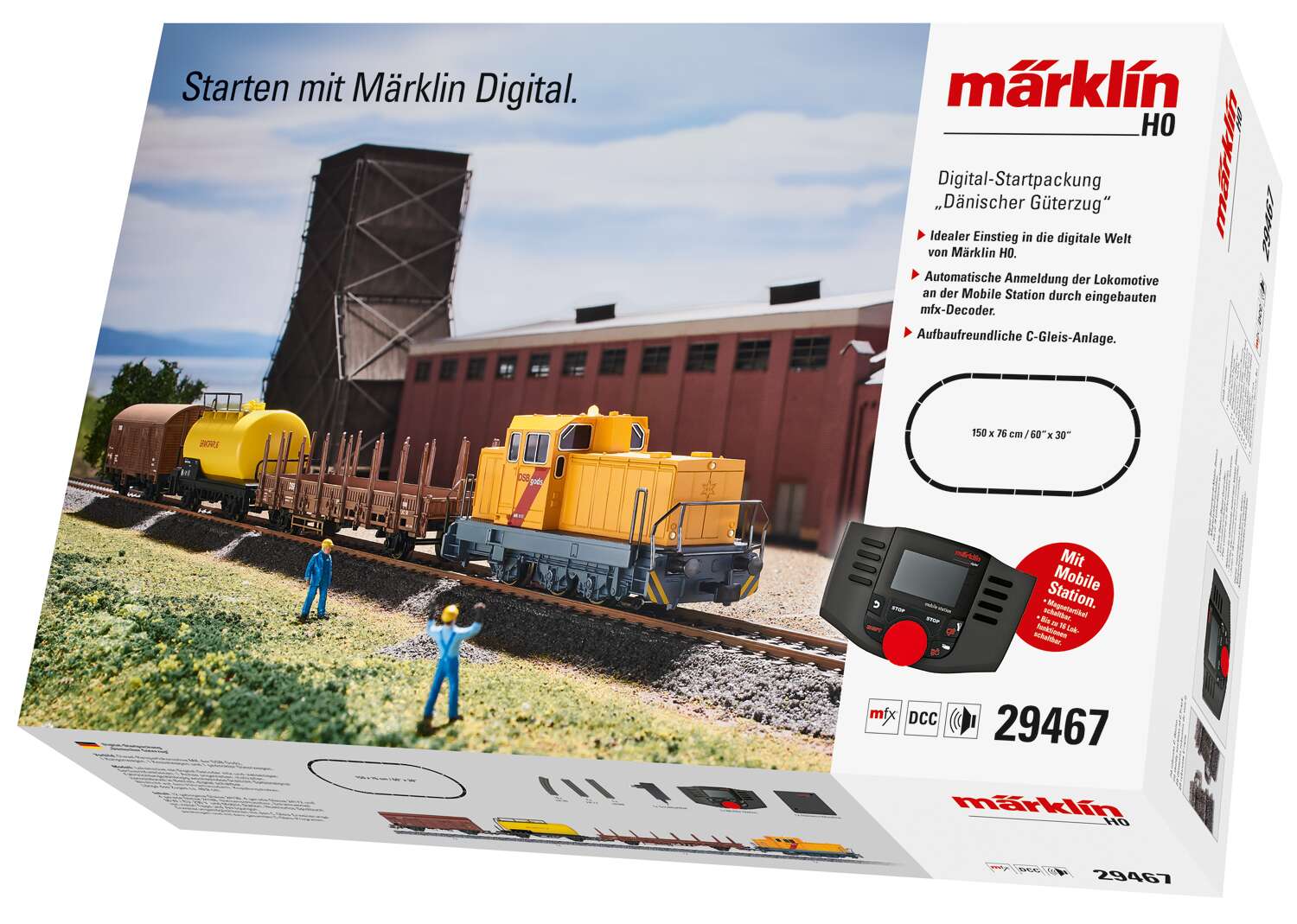 "Danish Freight Train" Digital Starter Set.