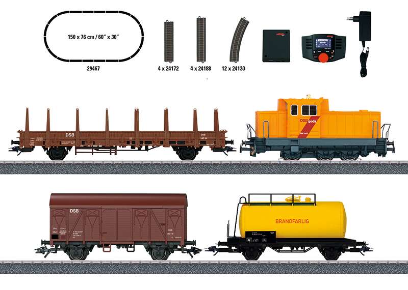 "Danish Freight Train" Digital Starter Set.