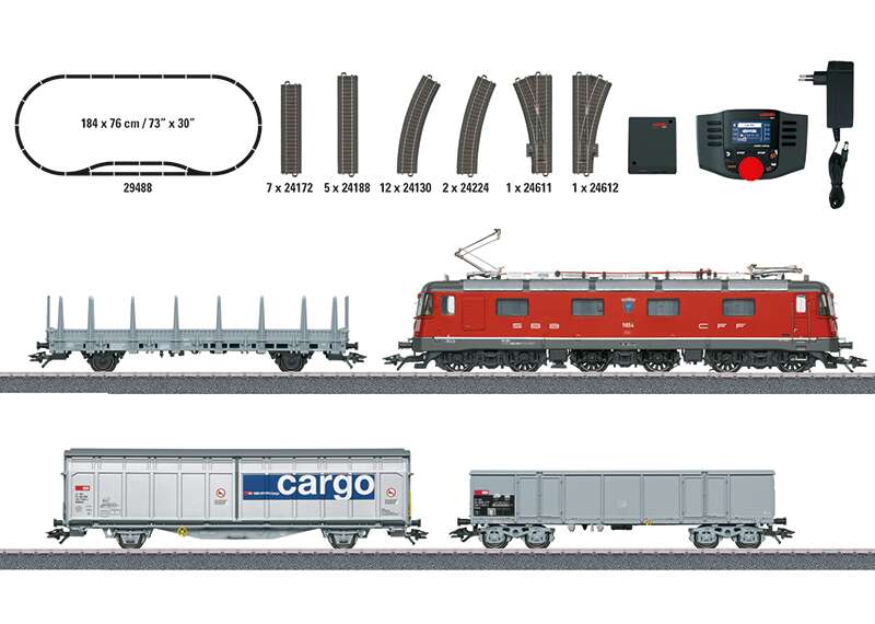 "Swiss Freight Train with a Class Re 620" Digital Starter Set