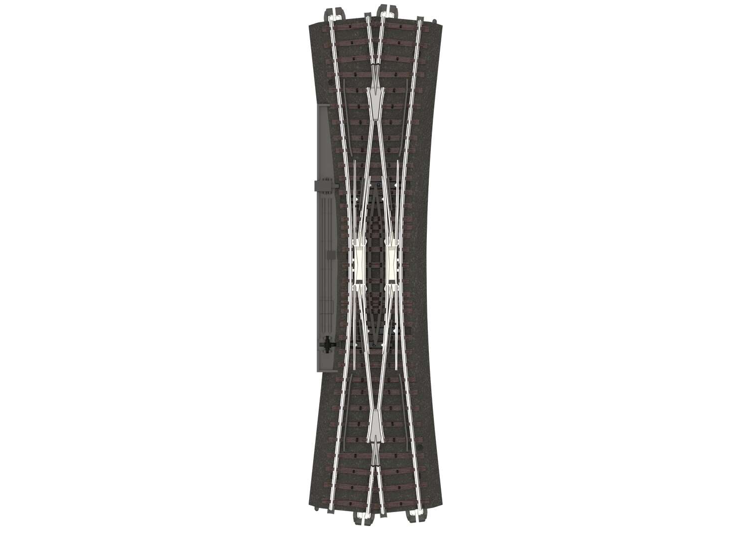 Wide-Angle Double Slip Switch