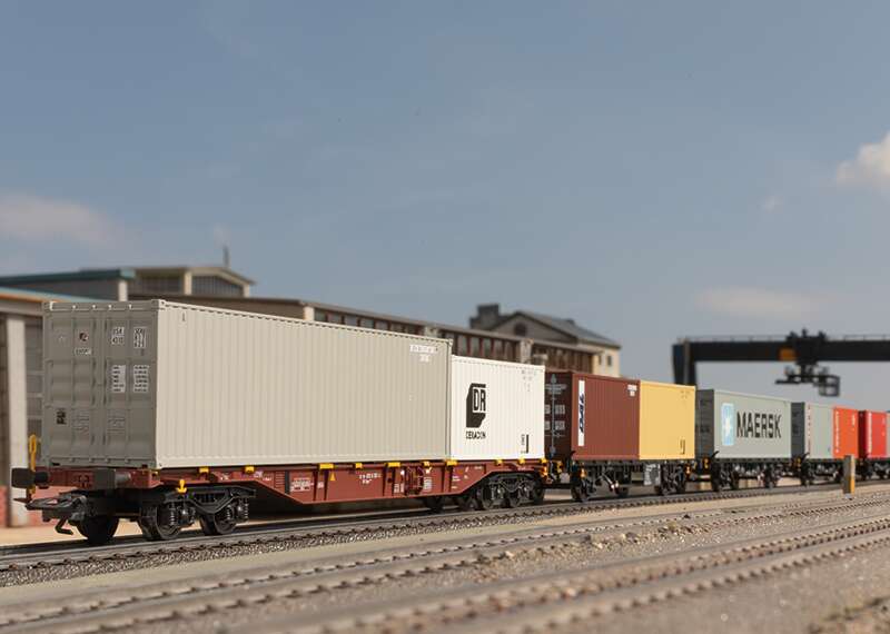 Container Transport Car Set