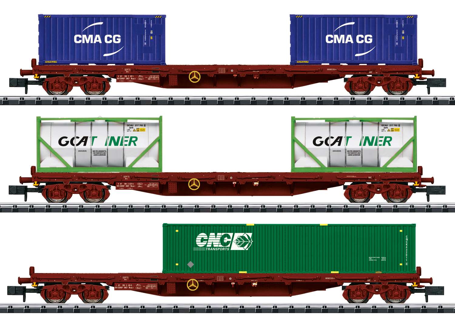 Type Rs Container Flat Car Set