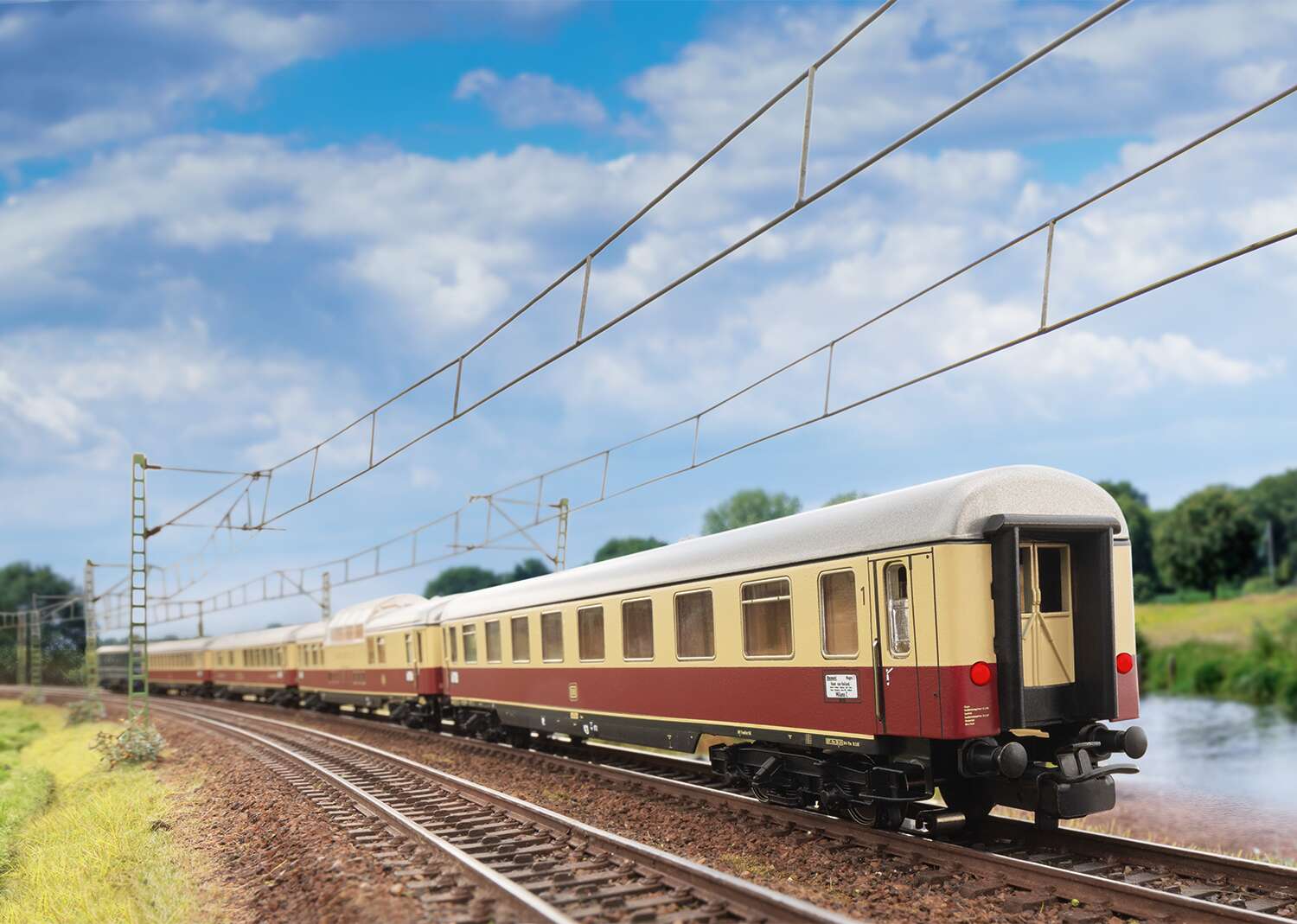 "Tin-Plate" Rheingold Car Set