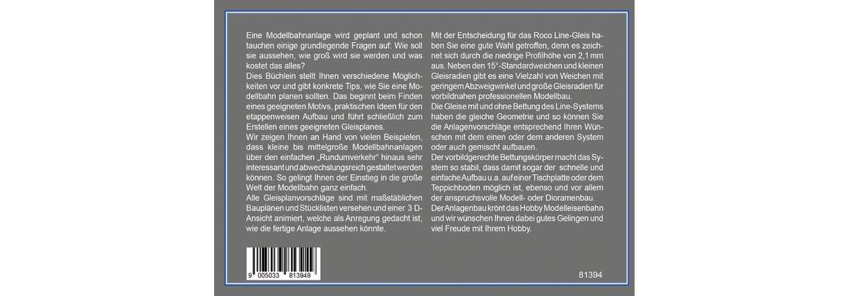 ROCO LINE track plans H0