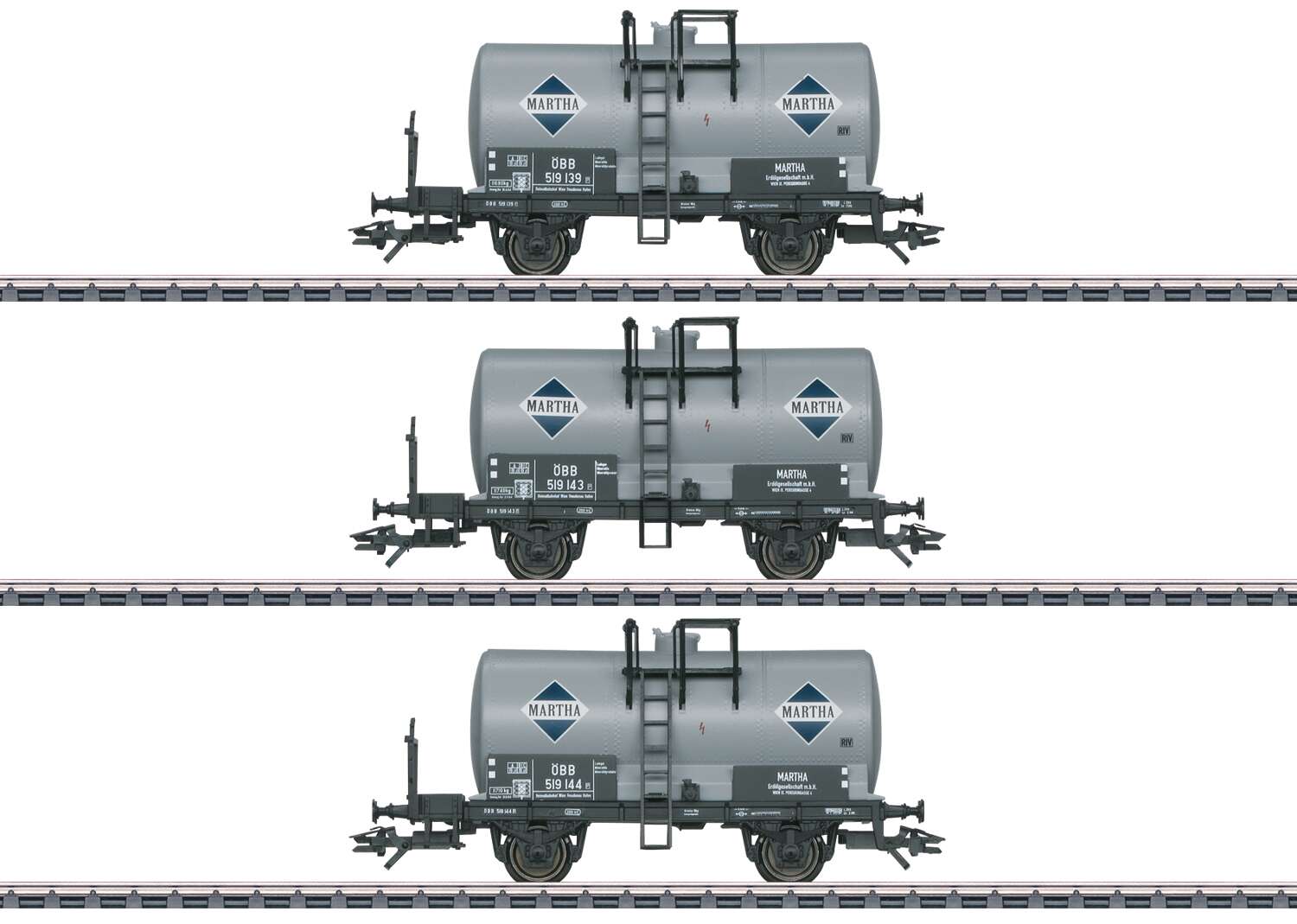 Old-Timer Tank Car Set