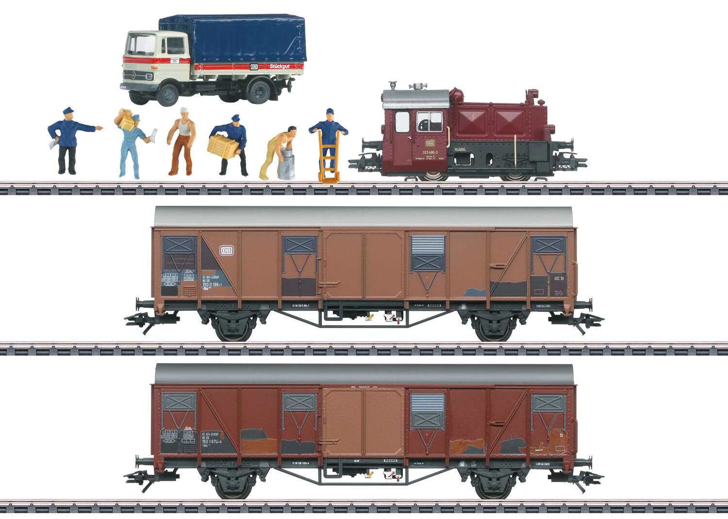 "DB Less-than-Carload-Lot" Train Set