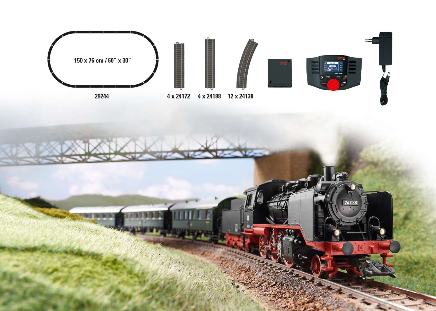 "Branch Line with a Class 24" Digital Starter Set