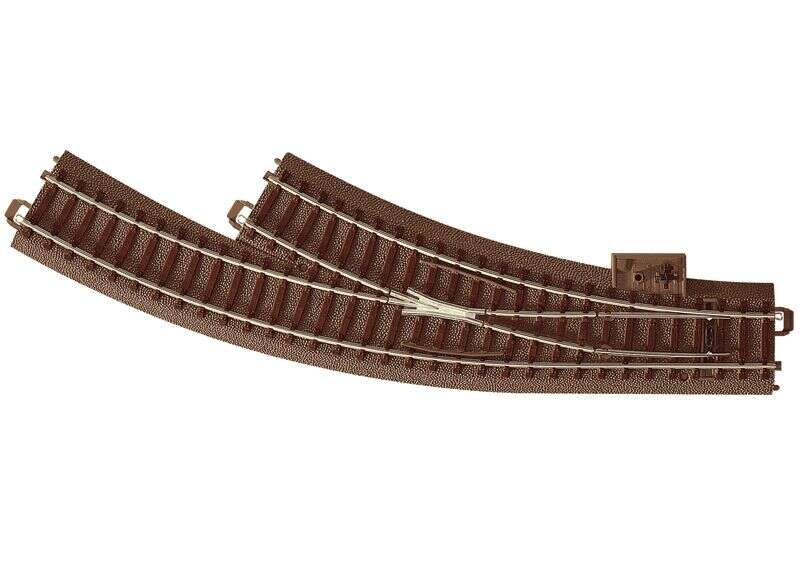 Right Curved Turnout 360 mm