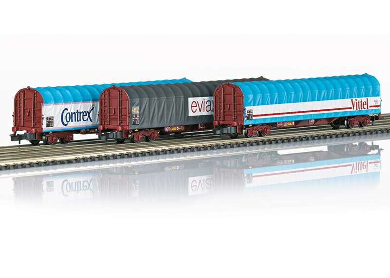 Z, SNCF Sliding Tarp Car Set