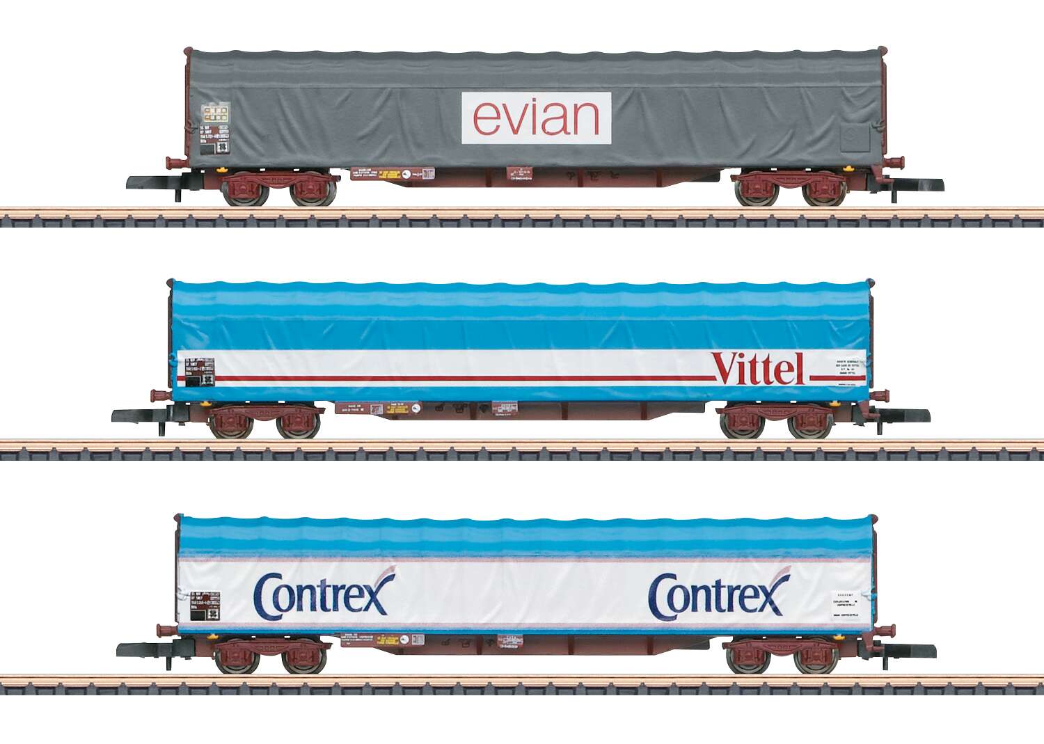 Z, SNCF Sliding Tarp Car Set