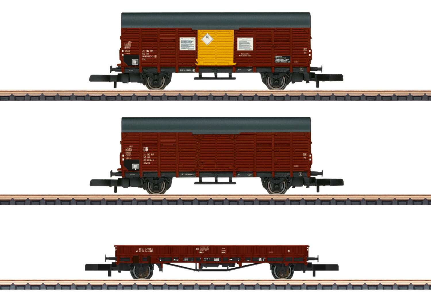 Z, DR Freight Car Set