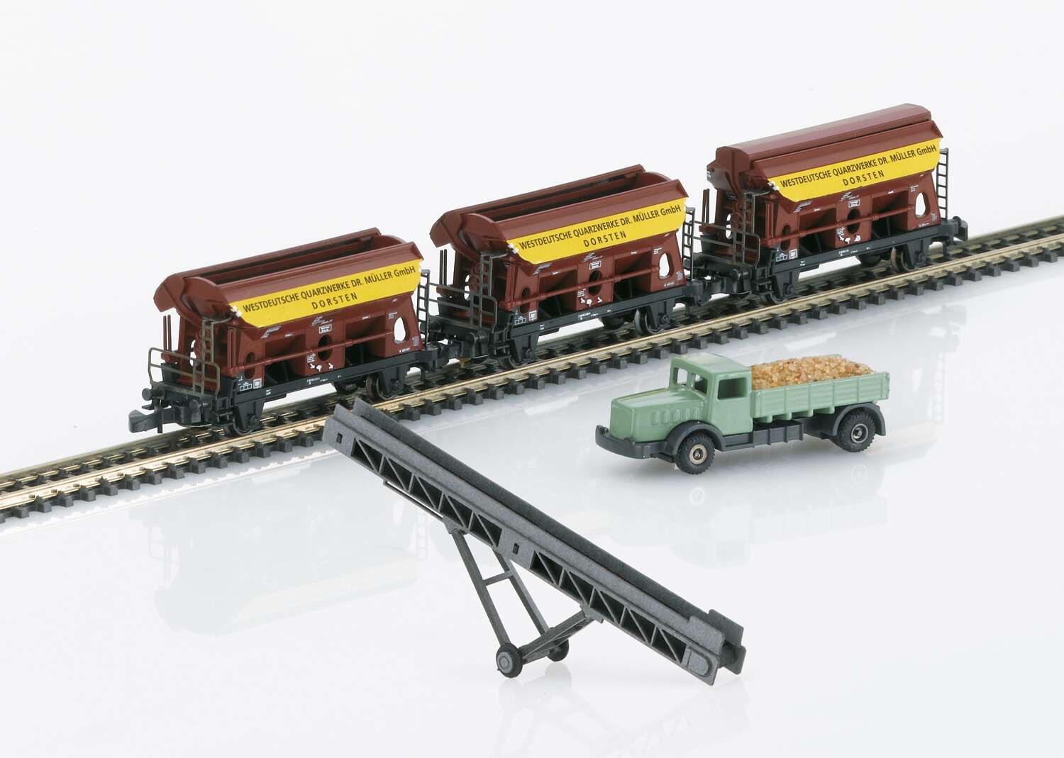 Z, "Westdeutsche Quarzwerke" / "West German Quartz Mines" Car Set