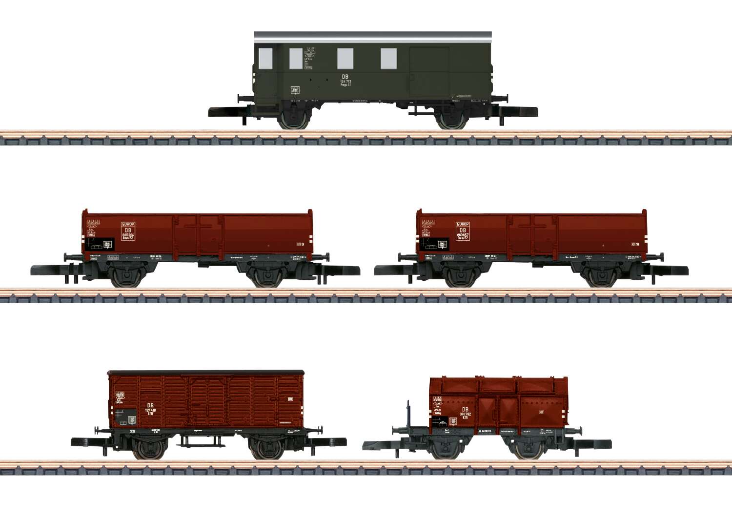 Z, DB Freight Car Set