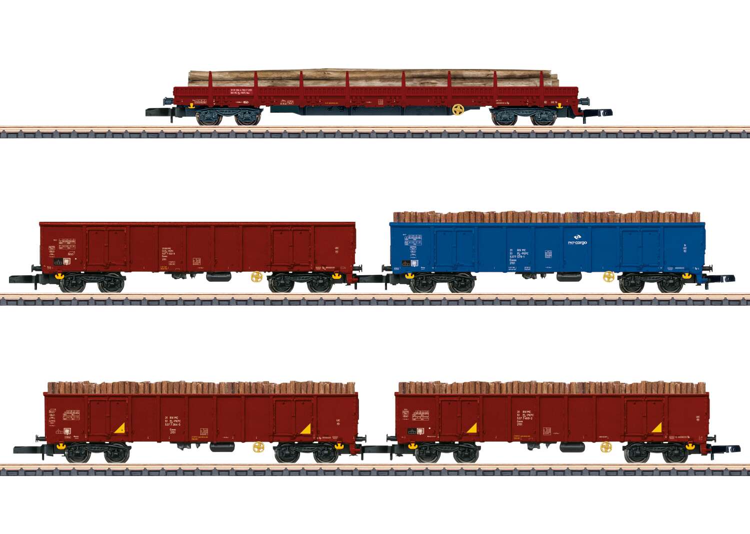 Z, PKP Lumber Car Set