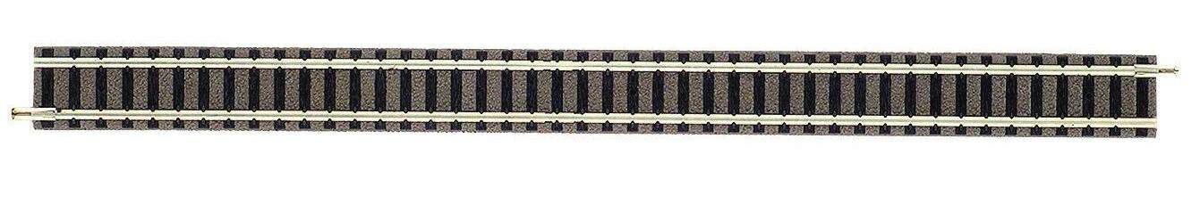 Straight track. Length: 222 mm.