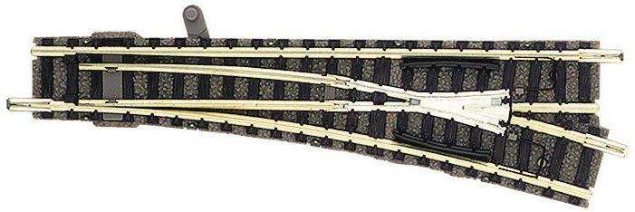 Right hand standard point for manual operation, with current-conducting frog. Length 111 mm.