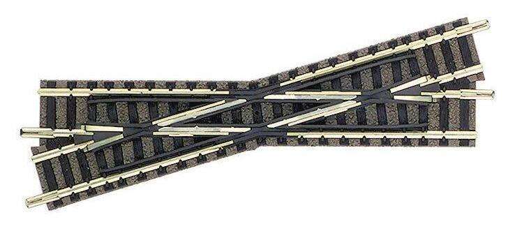 Crossover 15°, left hand crossing, length 111 mm