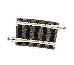 Curved track, radius R1, 7.5°.