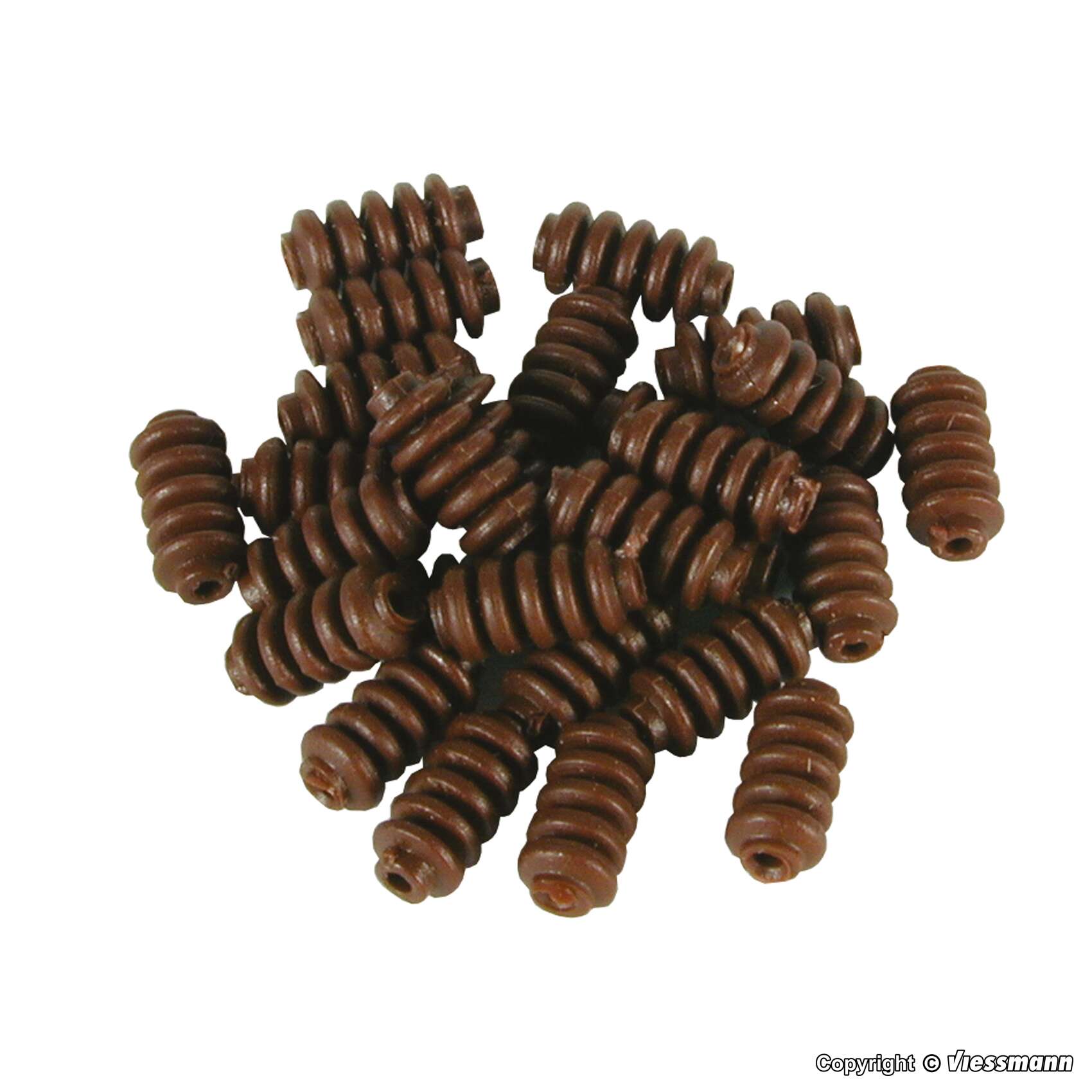 H0 Insulators, 25 pieces