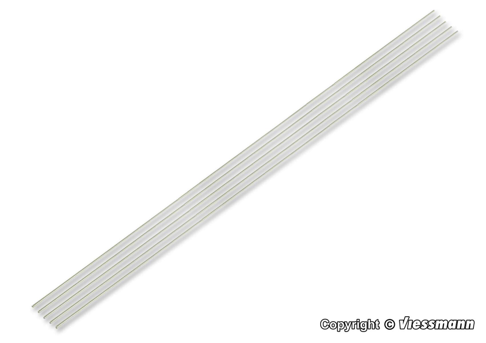 H0 Catenary wire 250 mm, 5 pieces