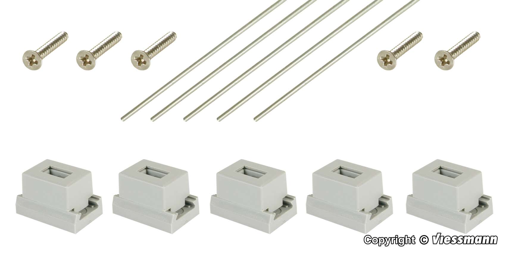 H0 Ground anchor, 5 pieces