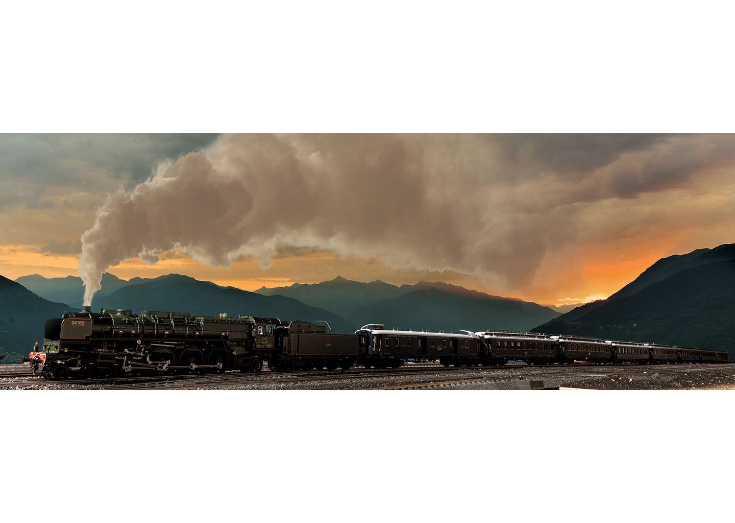 EST Class 13 Express Train Steam Locomotive