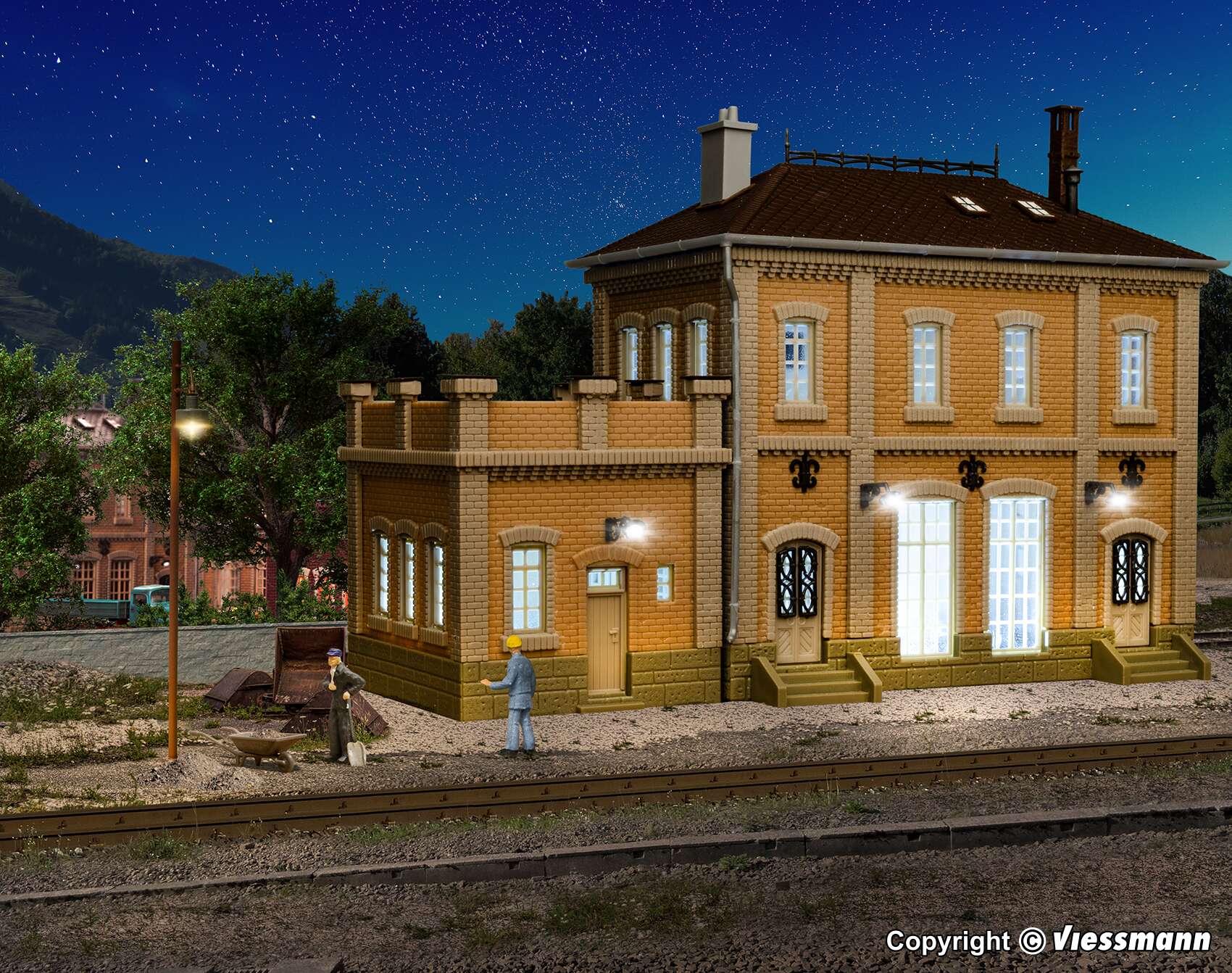 Annexe for factory building