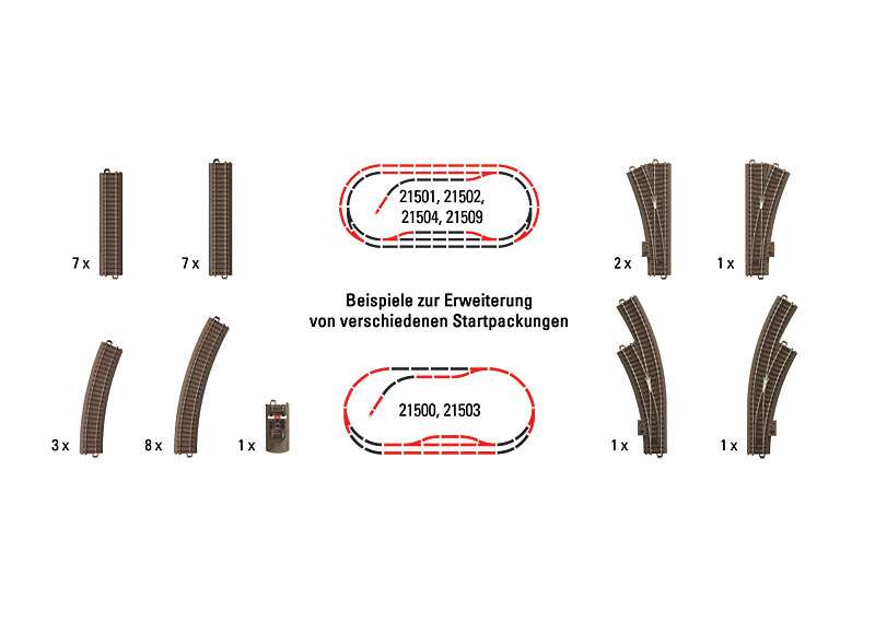 Large Track Extension Set