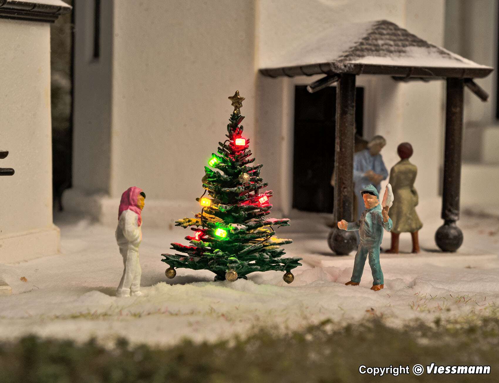 Christmas tree, track size-independent