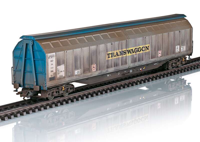 Sliding Wall Boxcar Set