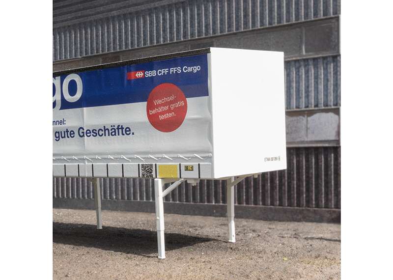 SBB Cargo Container Flat Car Set