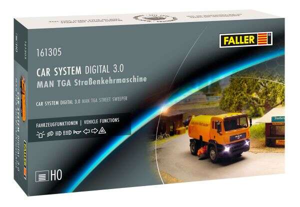 CAR SYSTEM DIGITAL 3.0, MAN TGA STREET SWEEPER (HERPA)