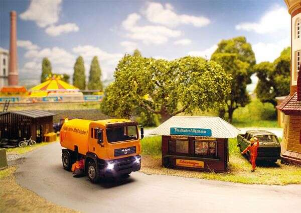 CAR SYSTEM DIGITAL 3.0, MAN TGA STREET SWEEPER (HERPA)