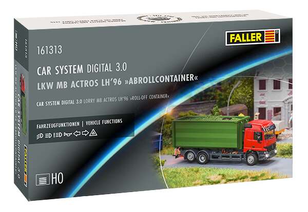 CAR SYSTEM DIGITAL 3.0 LORRY MB ACTROS LH’96 ROLL-OFF CONTAINER (HERPA)