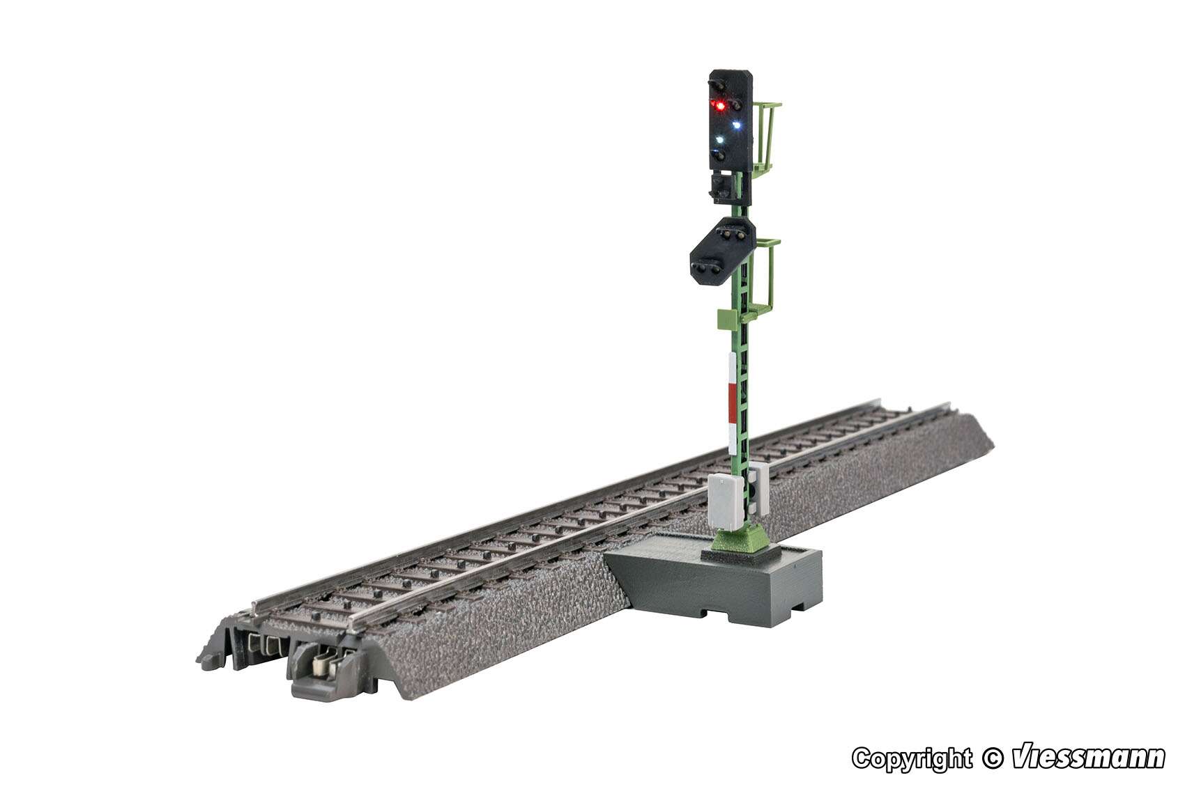 H0 Signal base, 2 pieces