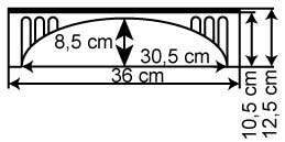 Brick bridge, straight