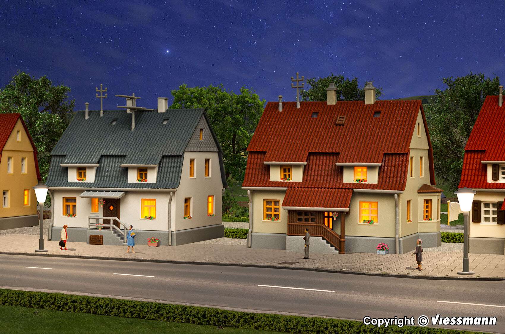 Z Settlement house Wallfahrtsweg, 2 pieces