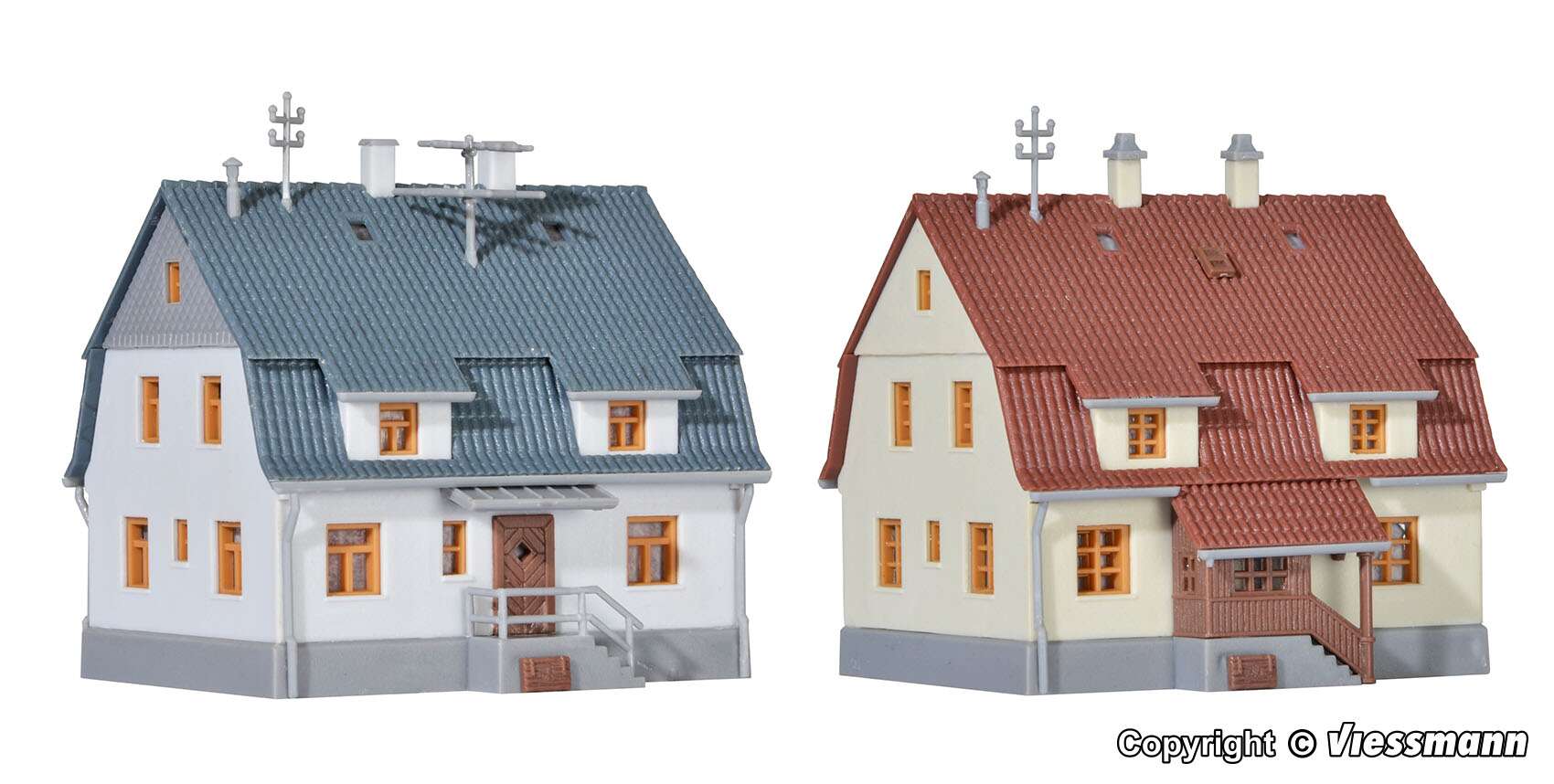 Z Settlement house Wallfahrtsweg, 2 pieces