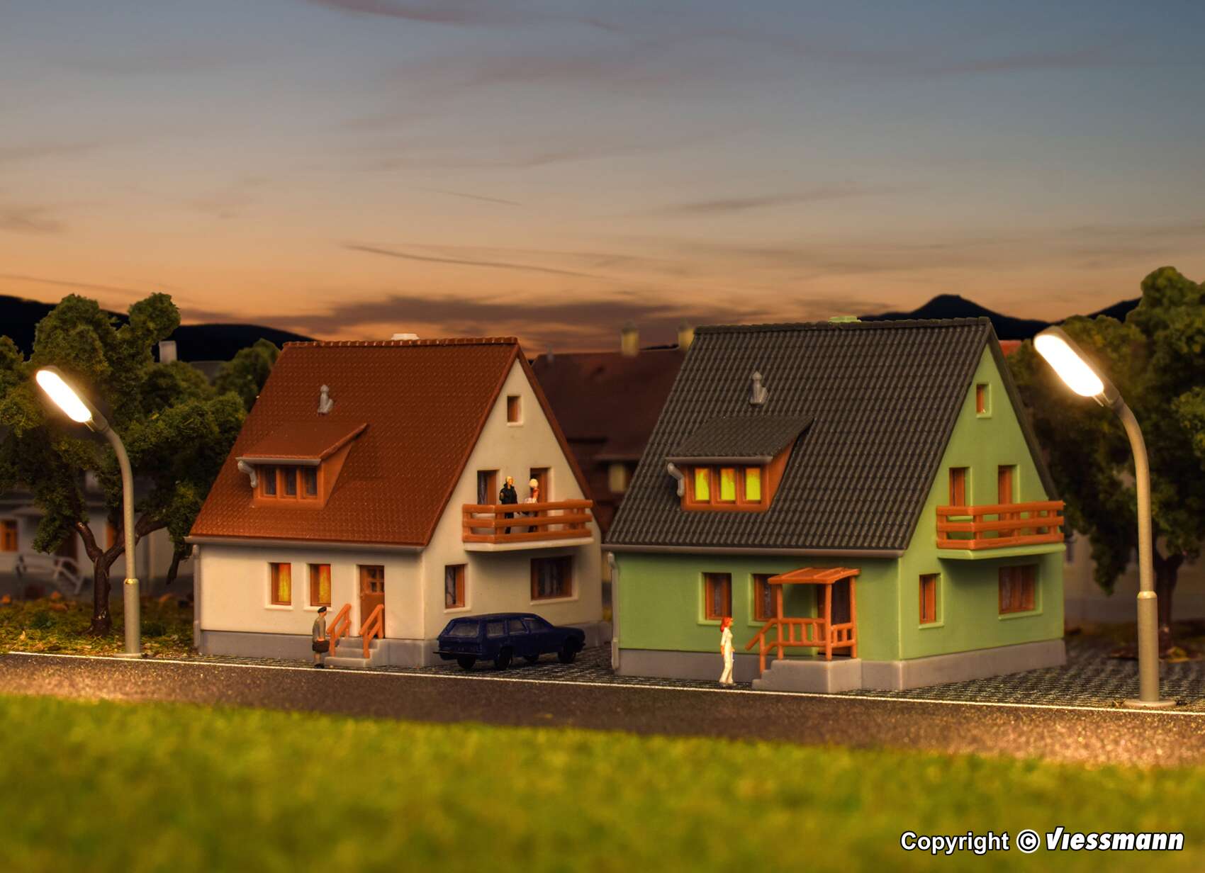 Z Settlement house Steinweg, 2 pieces